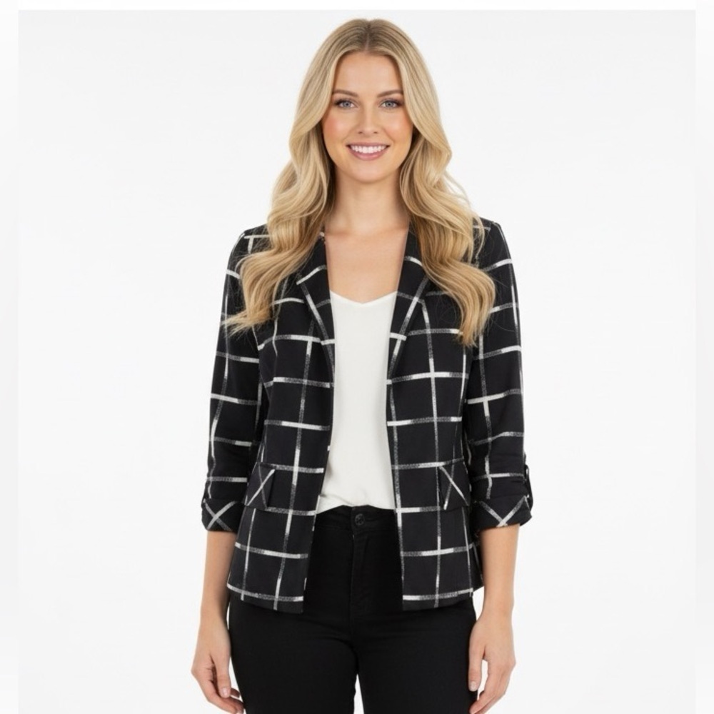Pendleton striped blazer jacket size 4